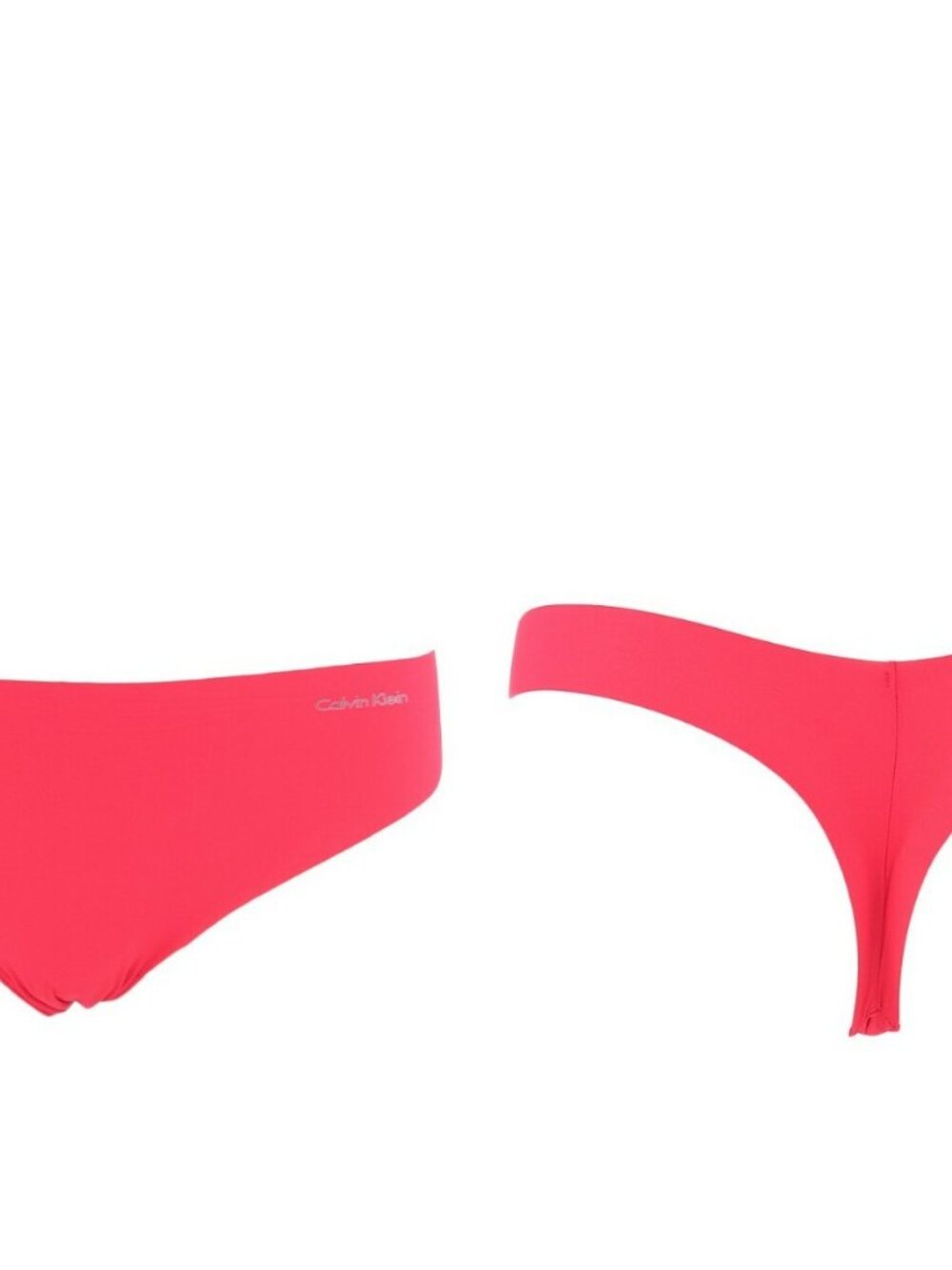 Calvin Klein Invisibles Thong D3428 Tomato NWT Panty Underwear